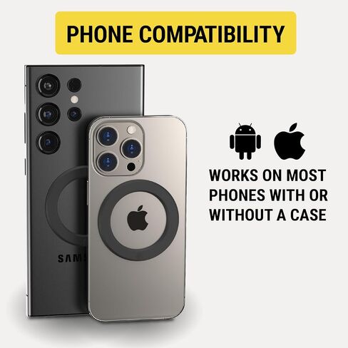 Scosche MDMRK2-XCES0 MagicMount Magnetic Replacement Plate Kit for iPhone 11, 11 Max and Google Pixel 4/4 XL in Kuwait