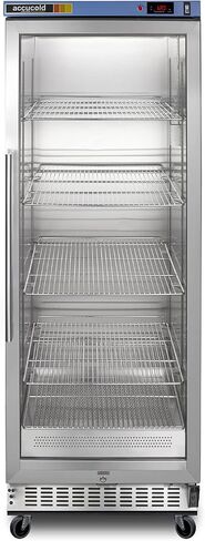 Summit Appliance PTHC125G Single Chamber Passive Heating Blanket Warmer with a Self-Closing Glass Door, Stainless Steel Interior, Digital Thermostat, Passive Heating, Stainless Steel Cabinet and Lock in Kuwait