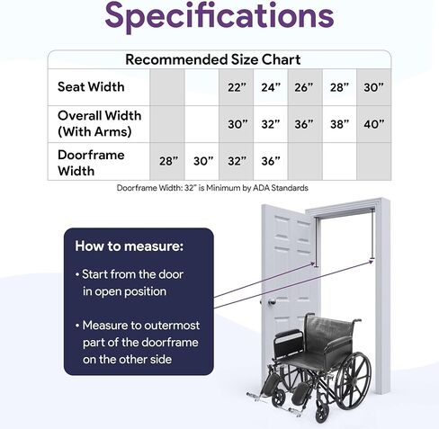 26" Bariatric Wheelchair - Removable Desk Arms and Elevated Leg Rests - Adjustable Height, Heavy-Duty Wheelchair for Adults - Extra Wide Wheelchair, 700 lbs Capacity in Kuwait