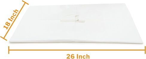 McKesson Sterile Drapes Disposable Towel [50 Count] for Medical & Surgical Use, Fenestrated, Tissue Poly Lined, Latex-Free, 18 x 26 in, White in Kuwait