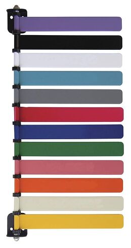 Room ID Flag System, Standard 12 Color Set (Quickly & Clearly Alert Staff to Room Availability) in Kuwait