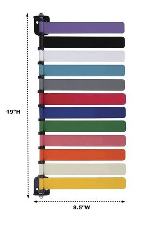 Room ID Flag System, Standard 12 Color Set (Quickly & Clearly Alert Staff to Room Availability) in Kuwait