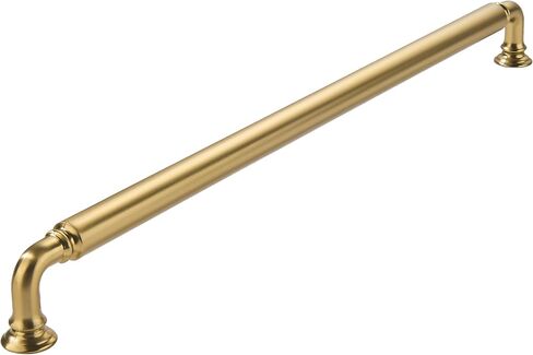 khtumeware 10-Pack Champagne Bronze Heavy-Duty Solid Cabinet Pulls, 5 Inch (128mm) Hole Center, Satin Brass Drawer Pulls, Cabinet Hardware, Suitable for Kitchen Cabinets, Bathrooms and Dressers in Kuwait