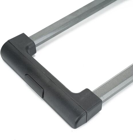 MagiDeal DIY Suitcase Telescopic Handle Spare Parts Stretchable Stylish Black Traveling Accessories Length 82cm Metal Pull Rod in Kuwait