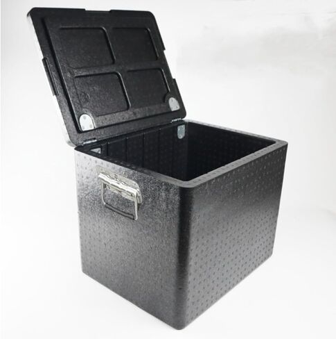 Spring Loaded Handle, Heavy Duty Surface Mount, Folding Handle with Rubber Grip for Toolbox, Boxes (2Pcs) in Kuwait