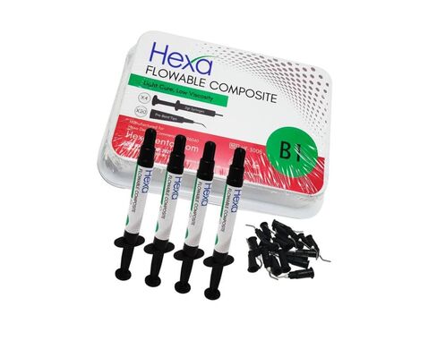 HF-3006 مجموعة تركيب الأسنان السداسية القابلة للتدفق B1 4/Pk 2 جم in Kuwait