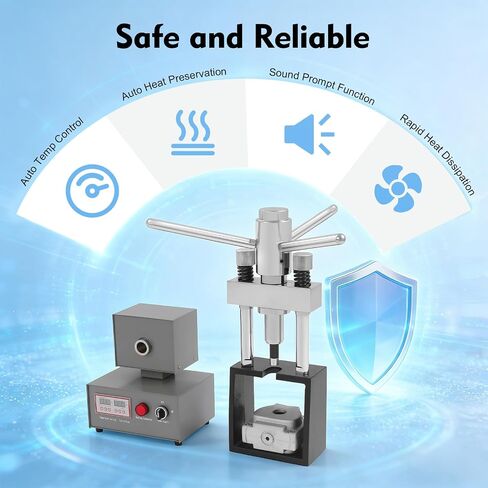 Dental Flexible Denture Machine, 400W 110V Laboratory Equipment Invisible Denture Injection Molding Machine Electric Digital Display Dental Injection System Heater Dental Tool for Clinics Factories in Kuwait