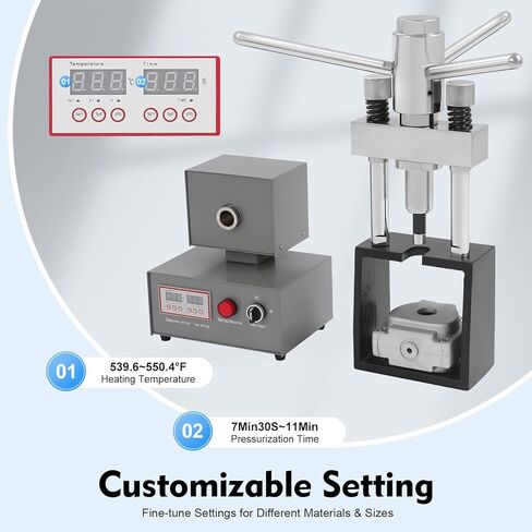 Dental Flexible Denture Machine, 400W 110V Laboratory Equipment Invisible Denture Injection Molding Machine Electric Digital Display Dental Injection System Heater Dental Tool for Clinics Factories in Kuwait