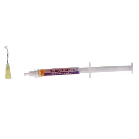 Vista Dental 502800 Quick-Stat Fast Set 15.5% Ferric Sulfate Hemostatic Gel Syringe 40/pk in Kuwait