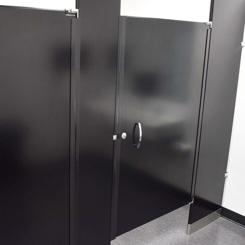 Privacy Seal, Square Edge, Covers 1 Stall Door (4-Pack), Restroom Stall Door Gap Cover, Easy Install Bathroom Privacy Trim in Kuwait