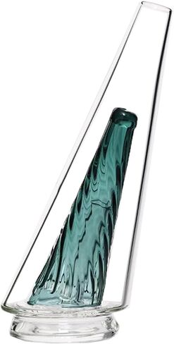 Glass Conical Components, Suitable for Peak/Pro DIY Crafts, Precision Geometric Art Supplies, Thick-Walled and Stained Glass Making (green) in Kuwait