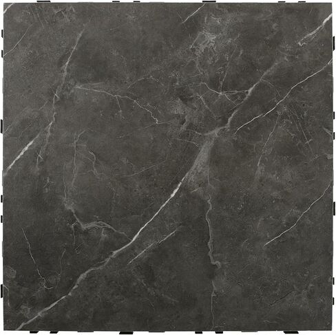 NewTechWood Outdoor Ceramic Quick Deck Tiles 12 in. x 12 in. (5-Pieces Per Box) (Prato Travertine) in Kuwait