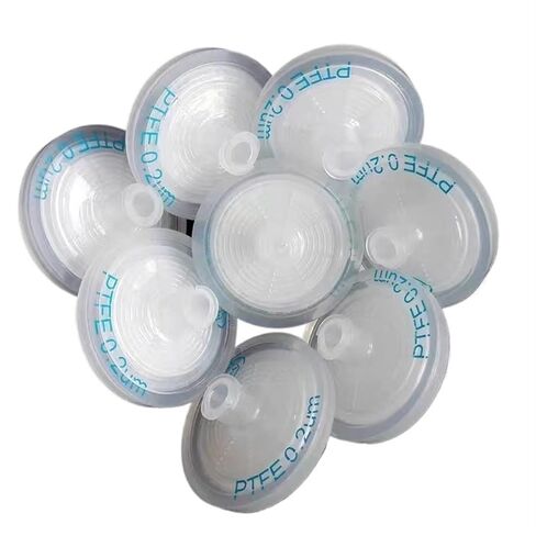 10pcs/lot 30mm 0.2/0.45um Disposable Air Filter with Hydrophobic PTFE Membrane Steam Separation Filter and Water Blocking Filter(30mm 0.45um) in Saudi Arabia