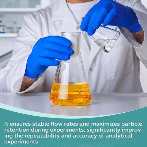 Glass Alkali-Free Wool Filter 200G Glass Filter for Use Laboratory High-Quality Insulation Material for Experimental Applications, Heat Resistant for Laboratory Determination of Petroleum Compounds in Kuwait