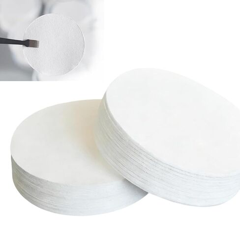Borosilicate Glass Fiber Binder Free Filter - Glass Microfiber Filters,1.2 μm,47 mm (Pack of 100) in Kuwait