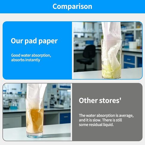 Bench Liner Roll - Laboratory Absorbent Bench-Top Liner with Poly Backing for Laboratory Workstations and Tables Surface Protection （19.69" x 70ft） in Kuwait