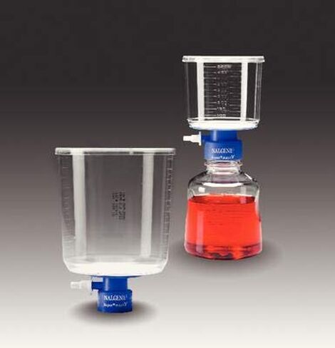NALGE NUNC INTERNATIONAL CORP. 567-0020 وحدات تصفية معقمة سريعة التدفق، قطر 90 مم، 1000 مل، PES، 0.2 حجم المسام - 12 علبة in Kuwait