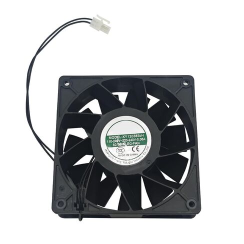 XY-12038B2H High Air Volume EC-Fan 120x120x38mm, 110V-240V, 50/60HZ, 0.06A, for Ice Maker Cabinet Cooling, Quiet Efficient Cooling Fan in Kuwait