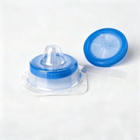 100PCS Syringe Filter PES Hydrophilic Filtration Sterile Lab Filters 0.22μm 13mm Membrane Diameter Individually Packed Yellow (13mm-0.22um) in Kuwait