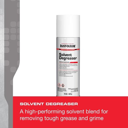 Rust-Oleum Professional Cleaners Solvent Degreaser | 15oz Aerosol | Professional Strength | Non-Chlorinated Formula in Kuwait