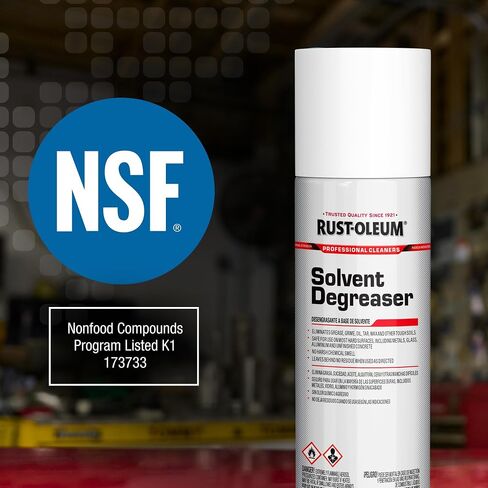 Rust-Oleum Professional Cleaners Solvent Degreaser | 15oz Aerosol | Professional Strength | Non-Chlorinated Formula in Kuwait