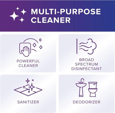 Oxivir Diversey 1 Disinfectant Wipes, AHP Hydrogen Peroxide Cleaner, Multi-Surface Cleaner for Home & Commercial Use, Large Wipes, 60 Count Canister in Kuwait