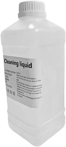Eco-Solvent Ink Cleaning Solution 1000ML Compatible With Roland Mimaki Mutoh DX5 DX7 TX800 XP600 5113 I3200 in Kuwait