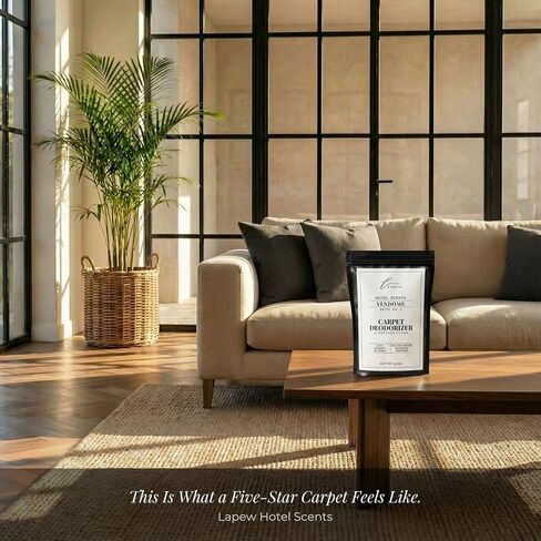 Lapew Hotel Scents Luxury Carpet Deodorizer Powder | Vendôme Suite 1 | Inspired by the Ritz-Carlton | Hotel Scented Carpet Freshener | 36oz in Kuwait