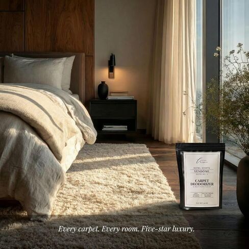Lapew Hotel Scents Luxury Carpet Deodorizer Powder | Vendôme Suite 1 | Inspired by the Ritz-Carlton | Hotel Scented Carpet Freshener | 36oz in Kuwait