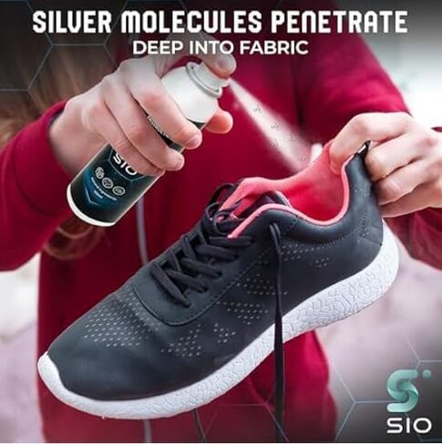 HOCHBEING Nano Silver Ion Water Odor Eliminator Spray, Unscented, 100ml, Colorless Formula for Home, Bedroom, Kitchen, and Closet in Kuwait