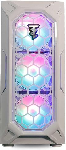 كمبيوتر سطح المكتب ViprTech Rebel Gaming PC - AMD Ryzen 5 (12-LCore 3.9 جيجا هرتز)، RTX 2060 Super 8 جيجا، ذاكرة الوصول العشوائي DDR4 16 جيجا، 512 جيجا NVMe SSD، جاهز للواقع الافتراضي، بث، واي فاي، RGB، Windows 11، ضمان in Kuwait