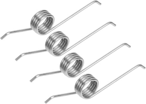 PRETYZOOM 4Pcs Trash Can Torsional Springs Replacement Kit for Bin Lid Repair Maintenance Metal Parts for Smooth Lid Operation in Kuwait
