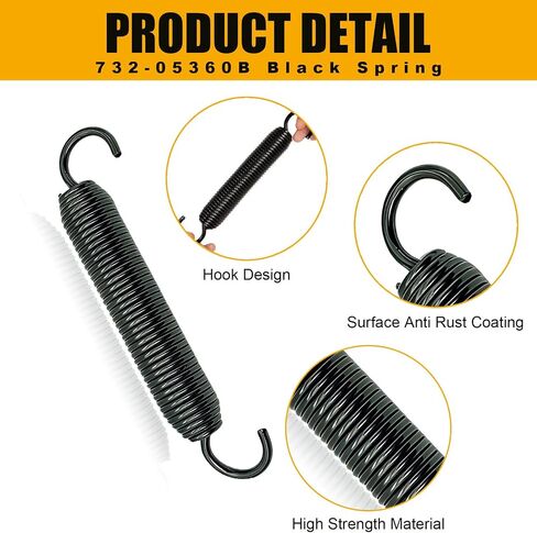 732-05360B Spring,Replacement for CUB Cadet 1.25" Dia X 8.5" Long PRO X ZTX4 ZTX5 ZTXS4 ZTXS5 54,732-05360, 732-05360A,1-Pack in Kuwait