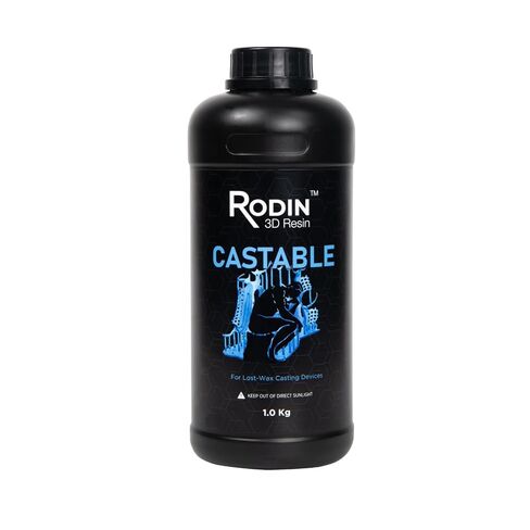 Rodin Castable Dental 3D Printing Resin, Dental 3D Printing Resin for Lost-Wax Casting, Ash-Free Burnout, High Precision, 1kg in Kuwait