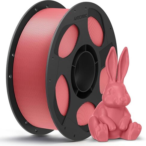 ANYCUBIC PLA Plus (PLA+), 3D Printer Filament 1.75mm Bundle, High Toughness, Dimensional Accuracy +/- 0.02mm, Print with Most FDM 3D Printers, 1KG Reusable Spool, 2kg, Black + Black in Kuwait