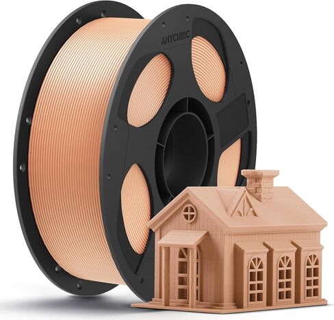 ANYCUBIC PLA Plus (PLA+), 3D Printer Filament 1.75mm Bundle, High Toughness, Dimensional Accuracy +/- 0.02mm, Print with Most FDM 3D Printers, 1KG Reusable Spool, 2kg, Black + Black in Kuwait
