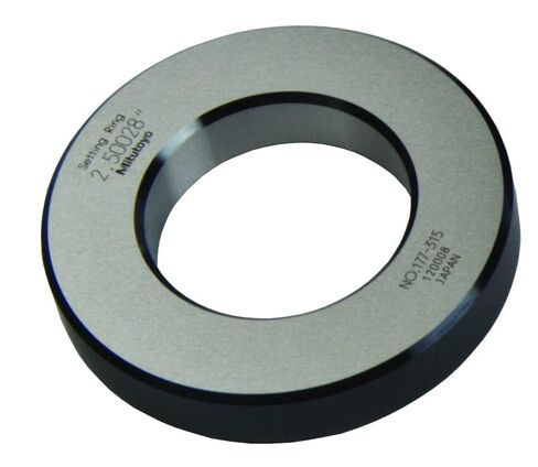 Mitutoyo 177-315 Setting Ring, 2.5" Size, 0.79" Width, 4.41" Outside Diameter, +/-0.00006" Accuracy in Kuwait