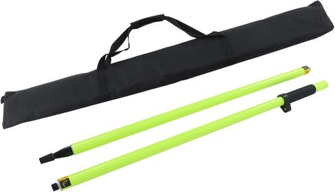 kimllier 2M Rover Rod 6.5FT Pole Measuring Prism Pole Fit for Land Measuring in Saudi Arabia