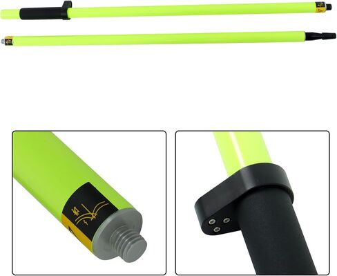 kimllier 2M Rover Rod 6.5FT Pole Measuring Prism Pole Fit for Land Measuring in Saudi Arabia