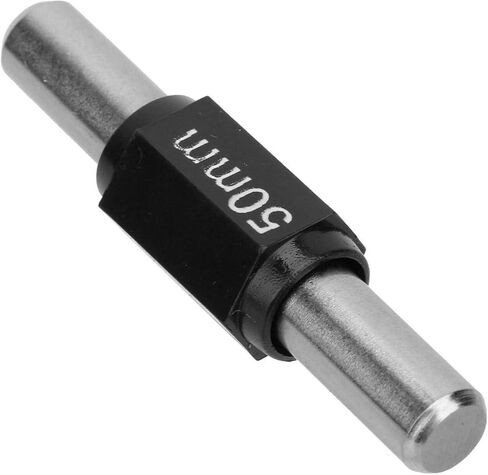 Oumefar Stainless Steel Calibration Block Rod Bar Professional Standard Caliper Outside Micrometer Calibration Rod for Calibrating Micrometers (50MM) in Saudi Arabia