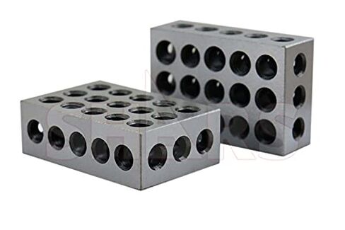 Shars 1 Pair 123 Economy Blocks (1"x2"x3") w/23 Holes 303-5500 P] in Saudi Arabia