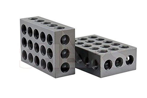 Shars 1 Pair 123 Economy Blocks (1"x2"x3") w/23 Holes 303-5500 P] in Saudi Arabia