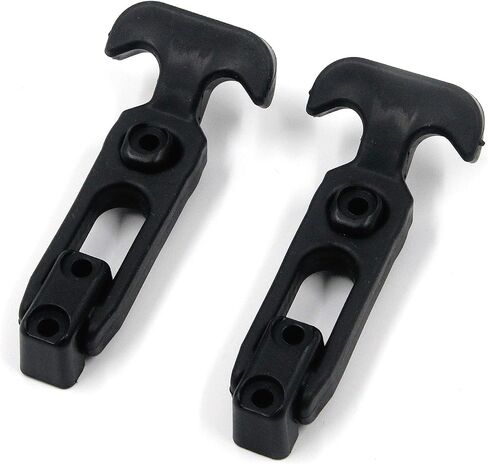 T Tulead 2PCS Boat Hatch Latches T Handle Latch Rubber Cooler Latch Tool Strap Hood Machine Draw Latches 4.3" x 2" in Kuwait