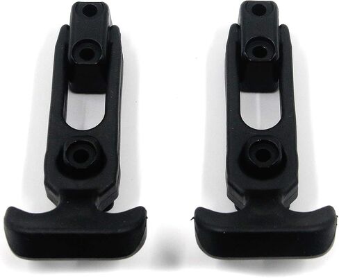 T Tulead 2PCS Boat Hatch Latches T Handle Latch Rubber Cooler Latch Tool Strap Hood Machine Draw Latches 4.3" x 2" in Kuwait