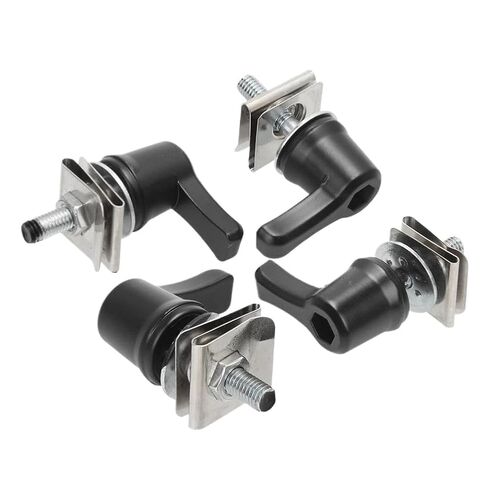 Motorcycle Saddlebag Lever Lock Bolts and Nuts Kit Compatible with CVO Touring Road Breakout Deluxe in Kuwait