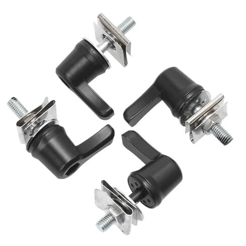 Motorcycle Saddlebag Lever Lock Bolts and Nuts Kit Compatible with CVO Touring Road Breakout Deluxe in Kuwait