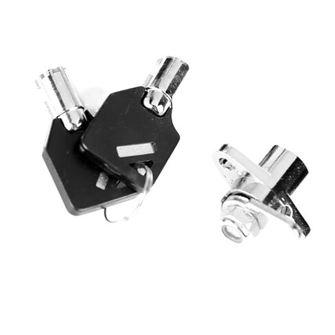 Gloss Black Hinges and Latch Kit and Tour Pack Lid Tether Compatible with Touring Road King Road 2014 Later with Tour Pak in Kuwait