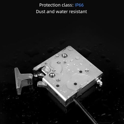 Electric Rotary Latch, Motor-Driven Reinforced High Strength Latch, Pull Force 440lbs/200kg in Saudi Arabia