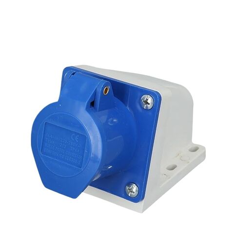 IP44 32A 3Pin 2P+E Waterproof Connector Power Electrical Wire Connecting Industrial Plug Socket Male Female Equipment(323) in Saudi Arabia