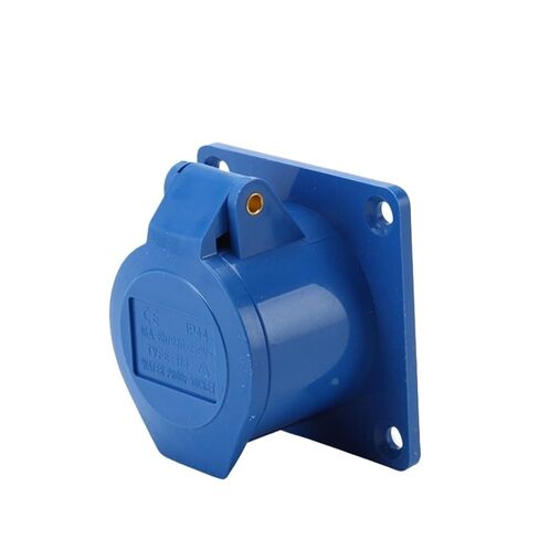 IP44 32A 3Pin 2P+E Waterproof Connector Power Electrical Wire Connecting Industrial Plug Socket Male Female Equipment(323) in Kuwait